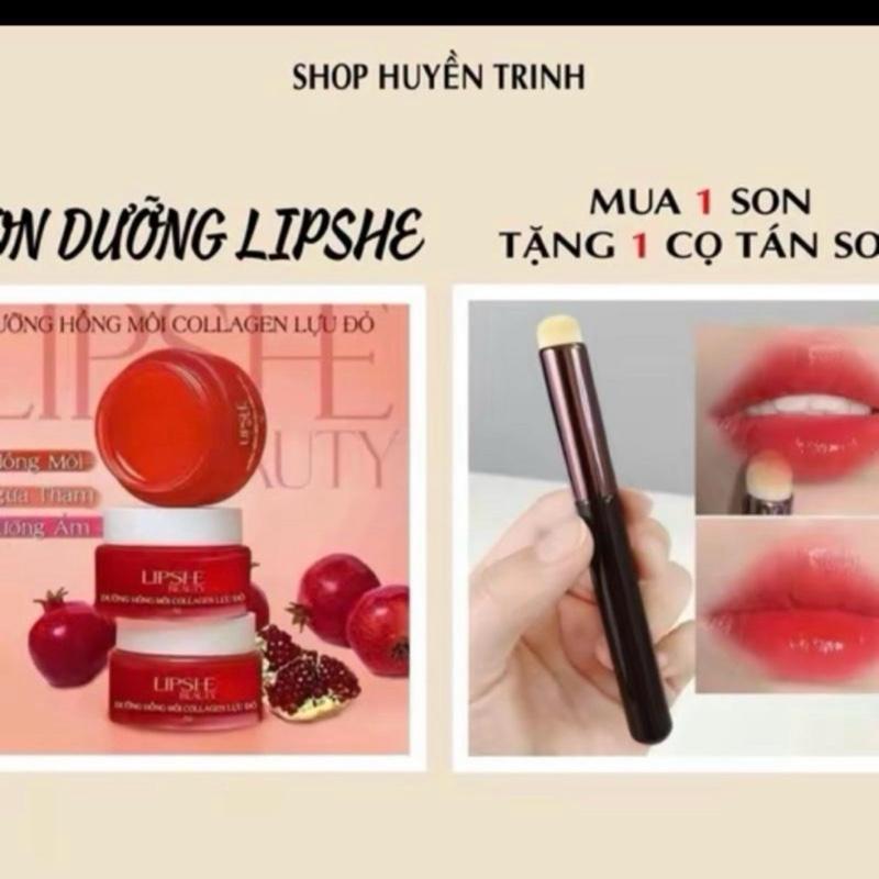Son dưỡng hồng môi collagen LISHE giúp làm mềm môi