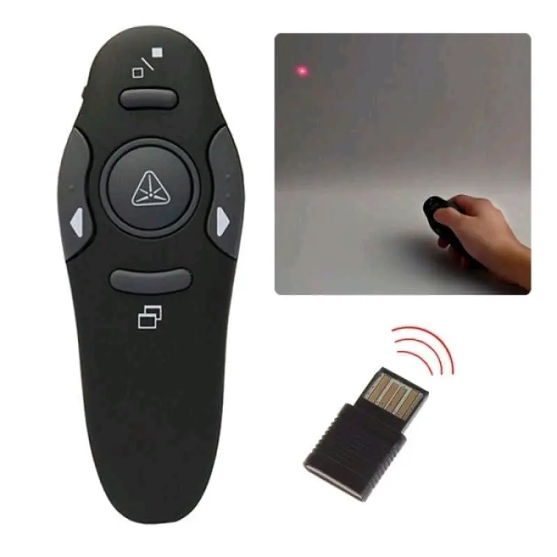 Laser Pointer Wireless Presenter Alat Persentase Kantor 3