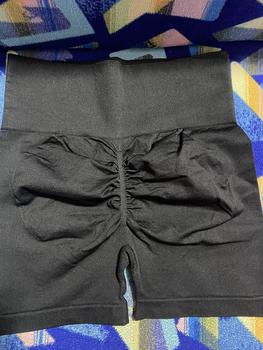Product Review of New arrival seamless high waist women's fitness running yoga shorts from D**y ✨** 1