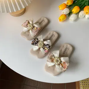 SANDAL FLAT ANAK PEREMPUAN TERBARU / COD SENDAL SLOP ANAK PEREMPUAN BENTUK PITA LUCU / SANDAL SELOP ANAK PEREMPUAN