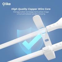 Gambar Olike D602 Kabel Data Charger Flexible High Speed Fast Charging 3A - D602M MICRO USB dari MMCROXY Kota Administrasi Jakarta Pusat 4 Tokopedia