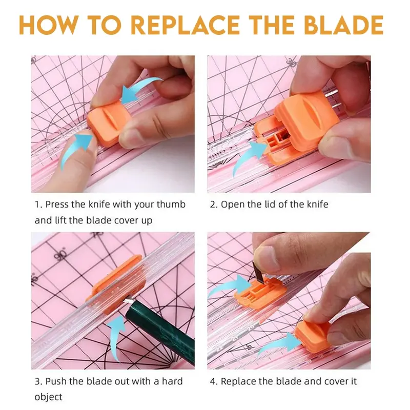 Paper Cutter A4 / Alat Pemotong Potong Kertas/Alat Potong Kertas / Paper Cutter / Paper Trimmer Kertas 5