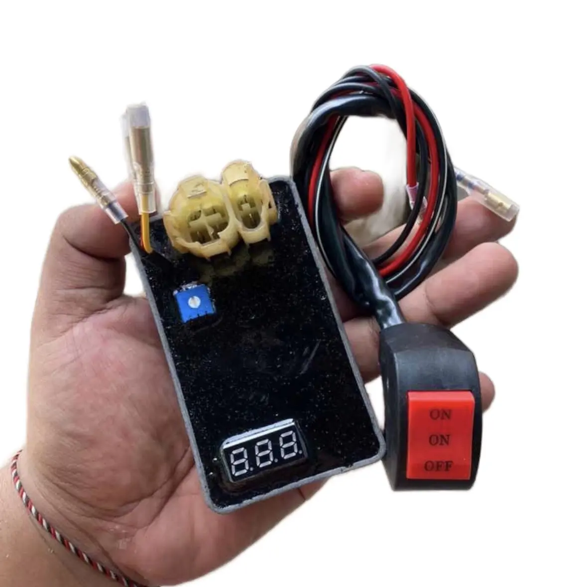 CDI LIMIT 3 MODE DOUBLE STATER BAHAN ORIGINAL MP & SHOGUN KEBO FREE TOMBOL ON OFF