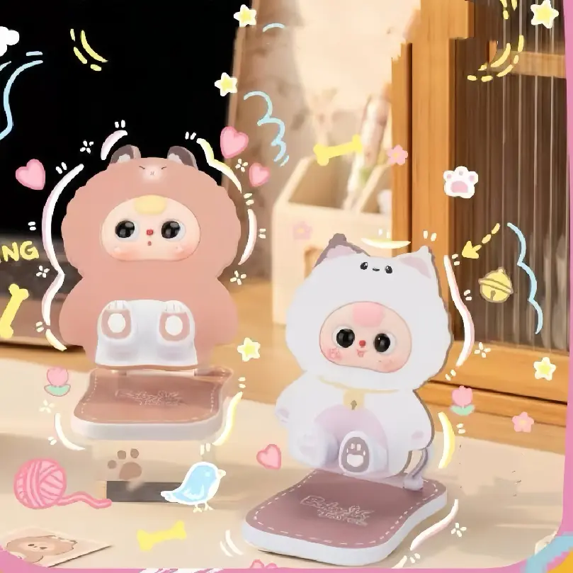 BabyThree かわいいスマホスタンドブラインドボックス 12*8cm一緒に