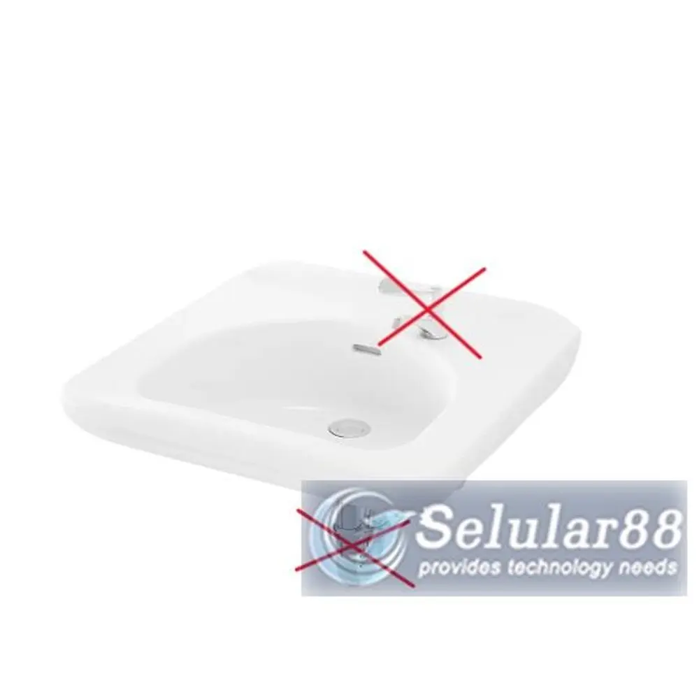Toto LW103JT1 Wastafel Tempat Cuci Tangan Wall Hung 1TapHole BODY ONLY