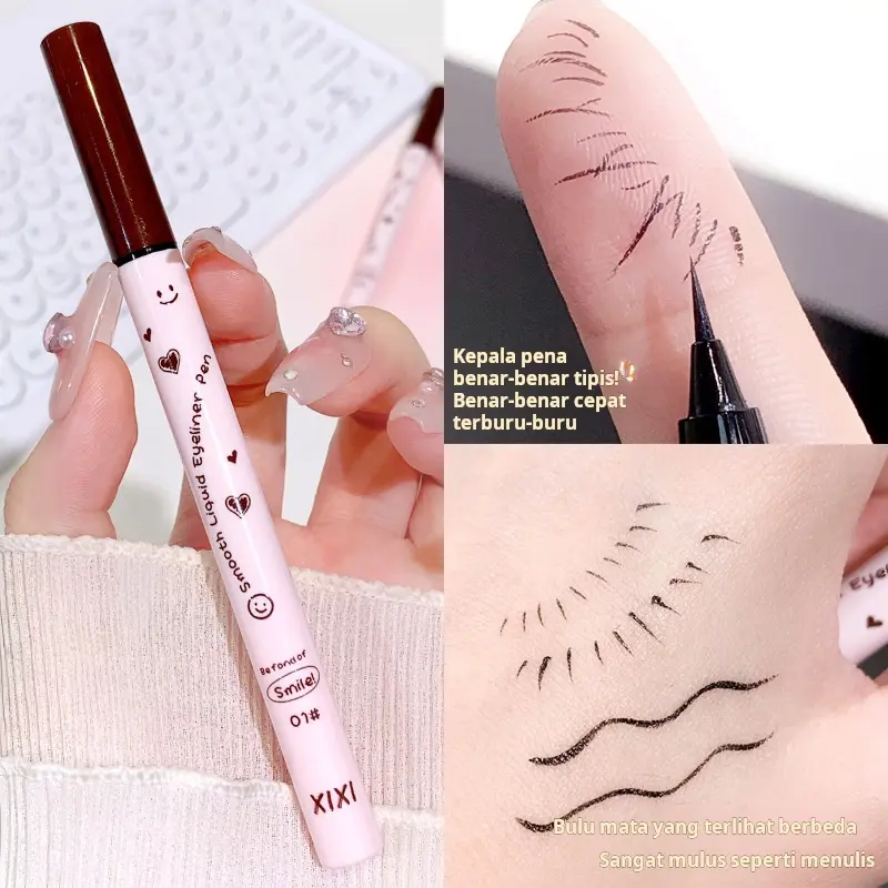 Eyeliner halus, tahan air, tahan keringat, halus dan mudah digunakan 2