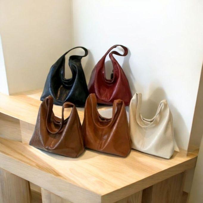 Tas Wanita Elegan Kuliah Kantor Nongkrong Terbaru Bisa Cod Bayar Di Tempat Kulit Modern t as