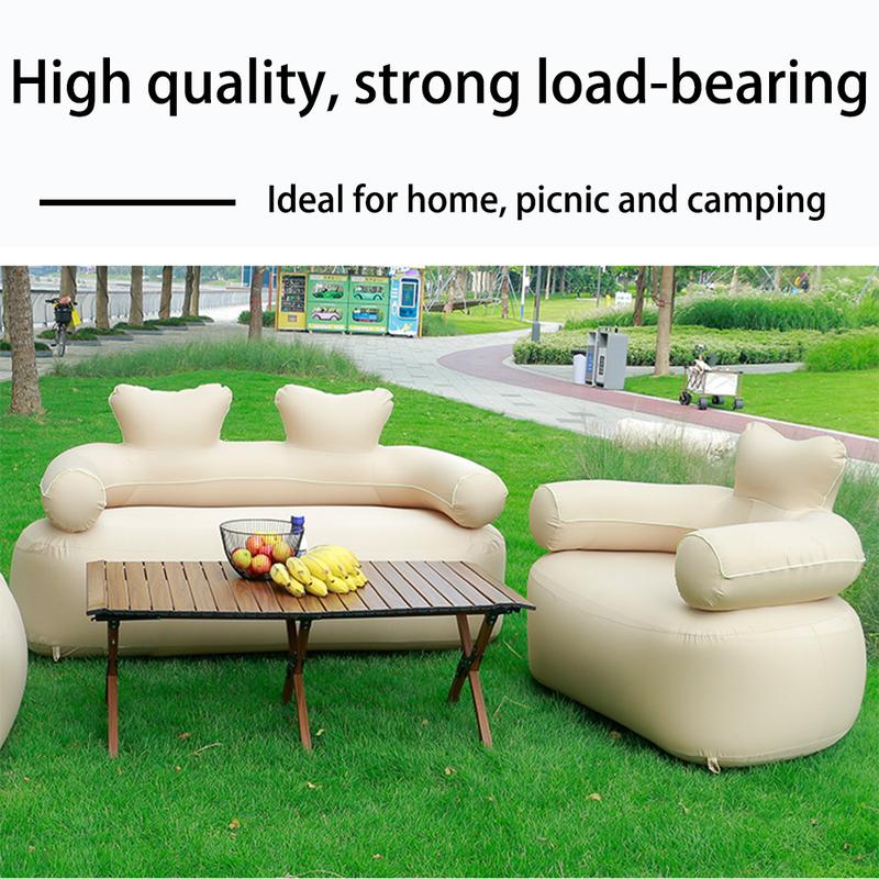 Product Introduction of Air Sofa Bed Inflatable Couch Durable Comfortable Inflatable Sofa Bed Folding Sofa Foldable Outdoor Armchair Stool 10