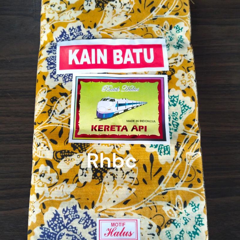 Kain Jarik Kebat Samping Tapih Panjang Cap Kereta Api Kain Batu Halus Tebal Premium 3