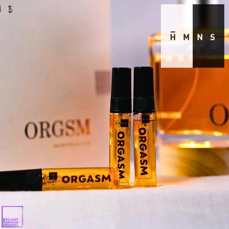 Beli 1 dapat 3 parfume HMNS DECANT TRAVEL SIZE 10 ML { ORGASM, FARHAMPTON, THEPERFECTION, EOS, ALPHA, UNROSED } perfume pria wanita wangi aroma tahan lama Peony Creamy Lavender 2