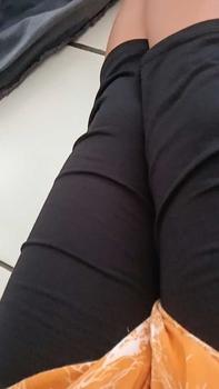 Product Review of LEGING KAOS RAYON 3/4 ELATIS PRAKTIS Legging Lembut Celana Wanita Nyaman Wanita Panjang Dewasa Katun Pendek Katun Pendek from S**i R**n 0