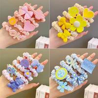 Gambar Molfine Set Ikat Rambut Usus Kecil Gaya Korea 5 PCS Karet Tak Merusak Rambut Anak Perempuan Gaya Resin Lucu untuk Gadis - Hijau dari Molfine Shop Kab. Tangerang 4 Tokopedia