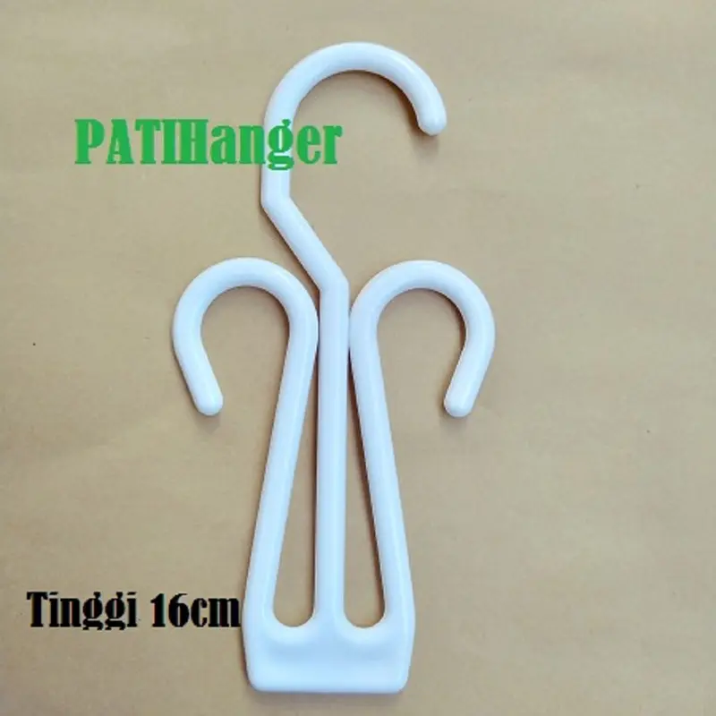 1 Lusin Hanger Gantungan Sepatu/Sandal Putih 3