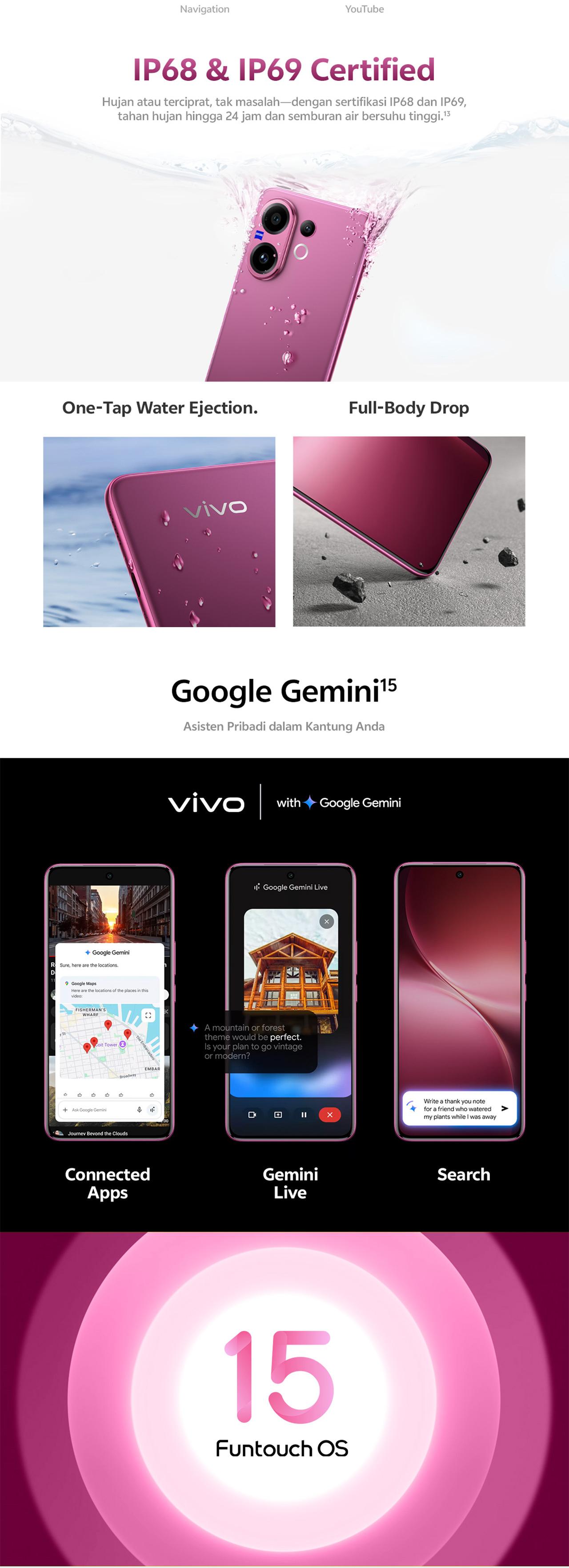 [NEW LAUNCH] vivo V60 5G 10x Zoom Telephoto, ZEISS Multifocal Potrait, Snapdragon 7 Gen 4, IP68+IP69, vivo AI