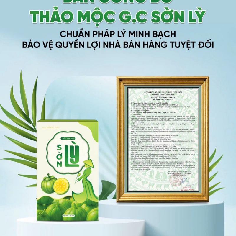 Viên uống bổ sung vitamin Son li hỗ trợ chăm sóc sắc đẹp 30V GC Sờn Lì chăm sóc sắc đẹp hỗ trợ làm đẹp