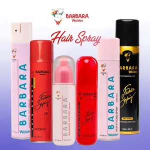 [HANYA PULAU JAWA] Barbara Walden Hair Styling Spray Rambut Extra Hold 80ml 150ml 280ml 450ml Pomade Merek Pink & Merah Hanya Pengiriman Pulau Jawa Mousse Hijab Spray