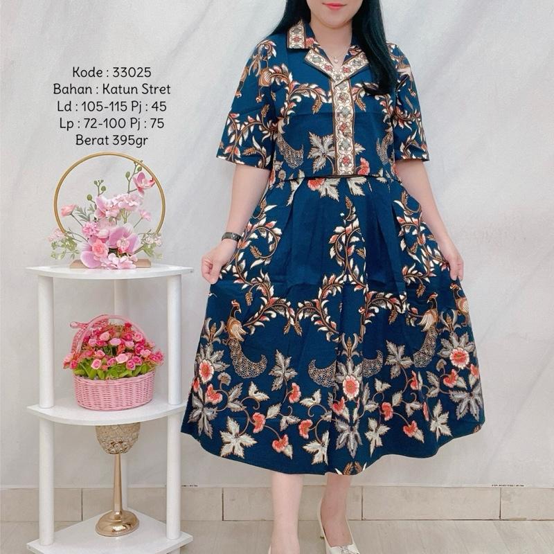 330 SETELAN ROK BATIK WANITA 0
