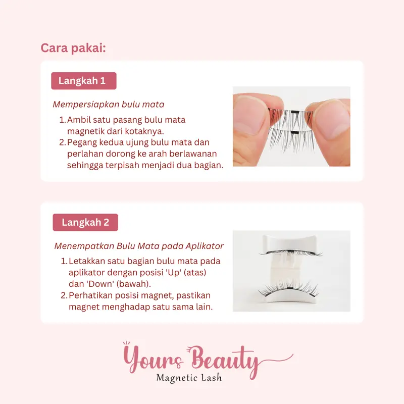 VELVET BOLD Bulu Mata Magnetic Premium [Tanpa Lem] - Yours Beauty Eyelashes Bulumata 1