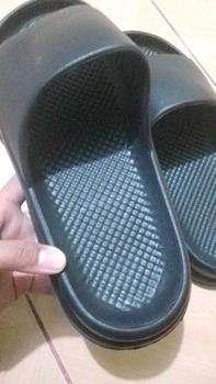 Product Review of Eva sandal pria / wanita slip on size 36-44 full karet / eva sendal unisex Hitam Pink Putih from S**a 1