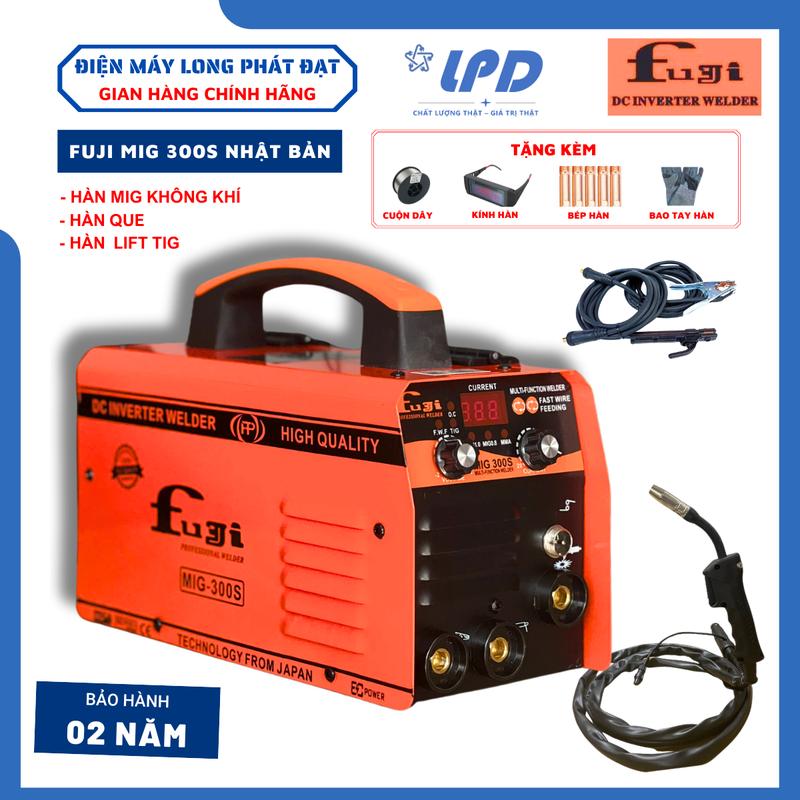 Máy hàn mig Fuji Nhật Mig 300S chuyên hàn không dùng khí, hàn que và hàn lift tig chuyên cho gia đình và thợ