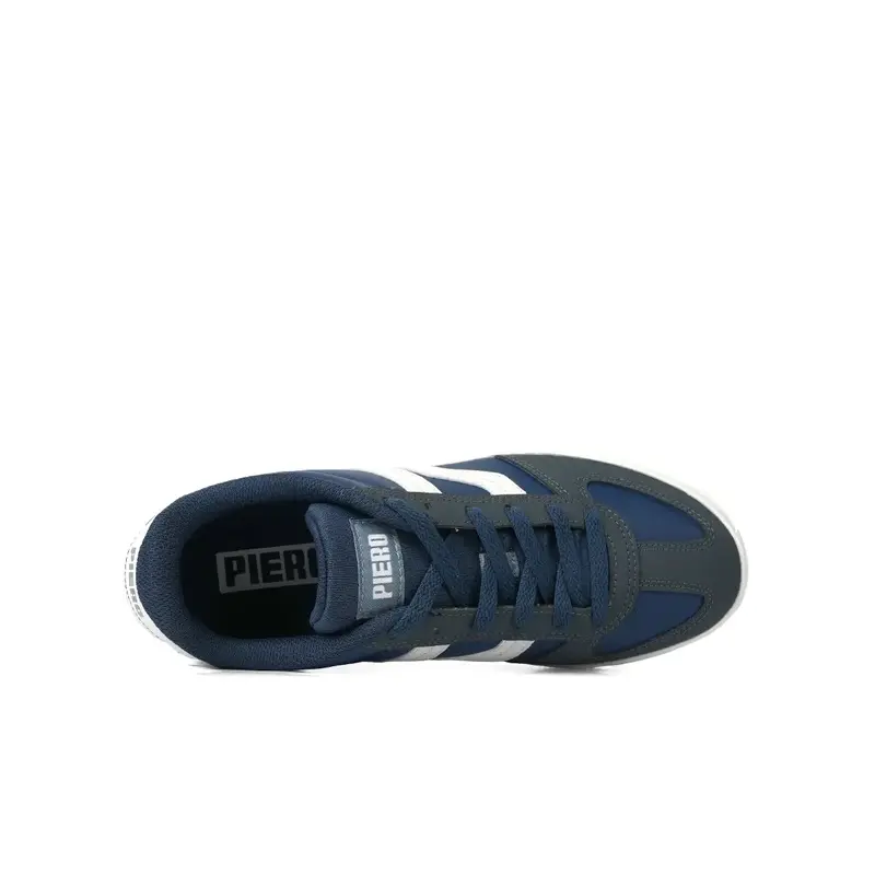 PIERO SEPATU SNEAKERS PRIA DBR ICON BLUE NAVY WHITE PIE1000172 2