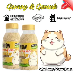 LISIN LYSIN LISINE LEUSIN SUPLEMEN VITAMIN PENGGEMUK KUCING ANJING UDANG IKAN SAPI DELLO FOR CAT