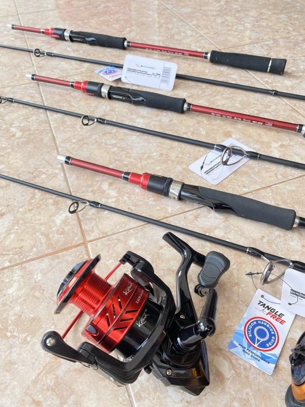 SET JORAN JIGGING SHIKARI ESCOLAR SOLID CARBON/JORAN LAUT PE 1-3 & PE 2-4