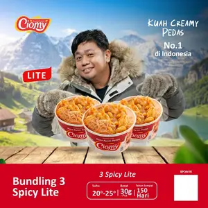 CIOMY - Beli 3 Lebih Hemat Cuanki Spicy Cup Lite Halal & Sudah BPOM