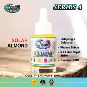 Behaki Essen Series 4 Super Neter Target Ikan Indukan By Behaki Umpan Ikan Mas Aroma Kuat Khas Menarik Jarak Jauh Solar Almond 35ML