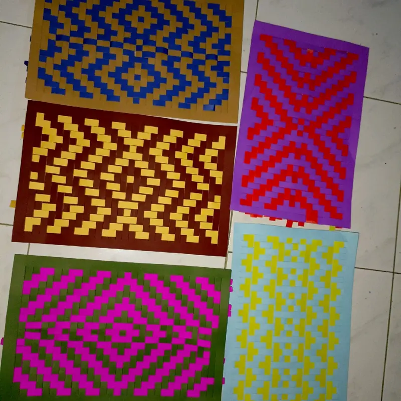 Anyaman Kertas SUDAH JADI SEO 2