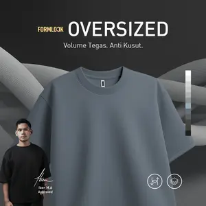 No Void Minds FORMLOCK Oversized T-Shirt | Concrete