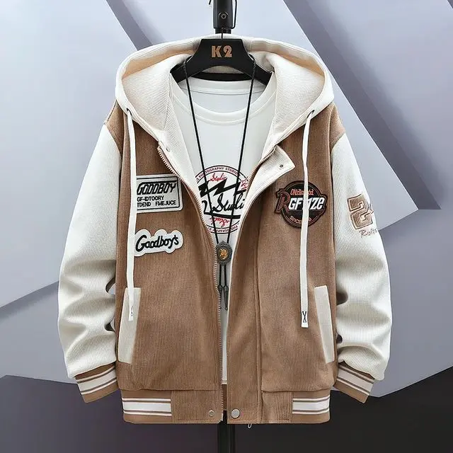 Jaket Varsity Anak Cewek Cowok Model Resleting Design GOOD BOYS Baju Anak Musim Dingin Atasan Lengan Panjang Bahan Fleece Tebal Fashion Pria Wanita Casual Modis Pakaian Fashionable S M L XL XXL hitam hijau muda mocca Jaket Anak Casual Polos Hoodie Murah