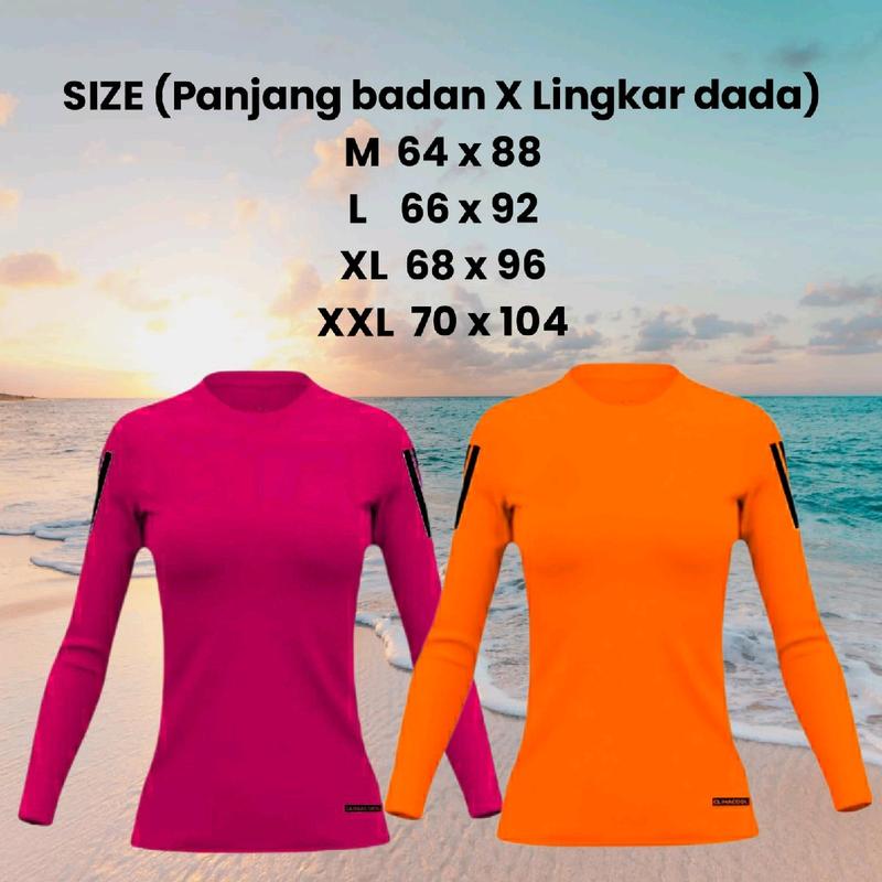 Jersey sport Wanita Dry Fit Lengan Panjang - Untuk Senam dan Olahraga sport Lainnya 8