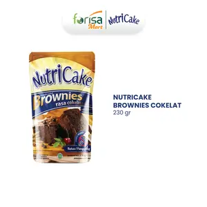 Nutricake Brownies Instant Rasa Coklat 230gr