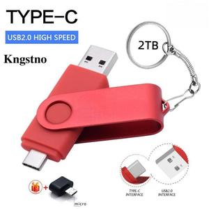 2TB flash drive 3 in 1 OTG USB Type C/Micro flash drive 1TB 512gb 256gb Pendrive High speed Pen Drive for Phone