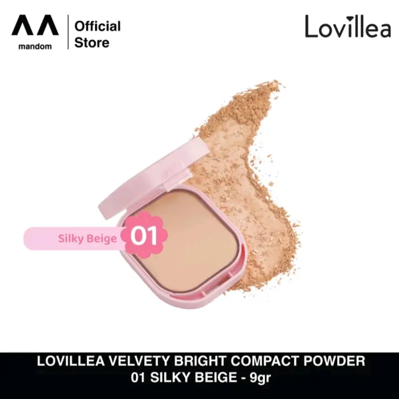 LOVILLEA Velvety Bright Compact Powder 9gr 1