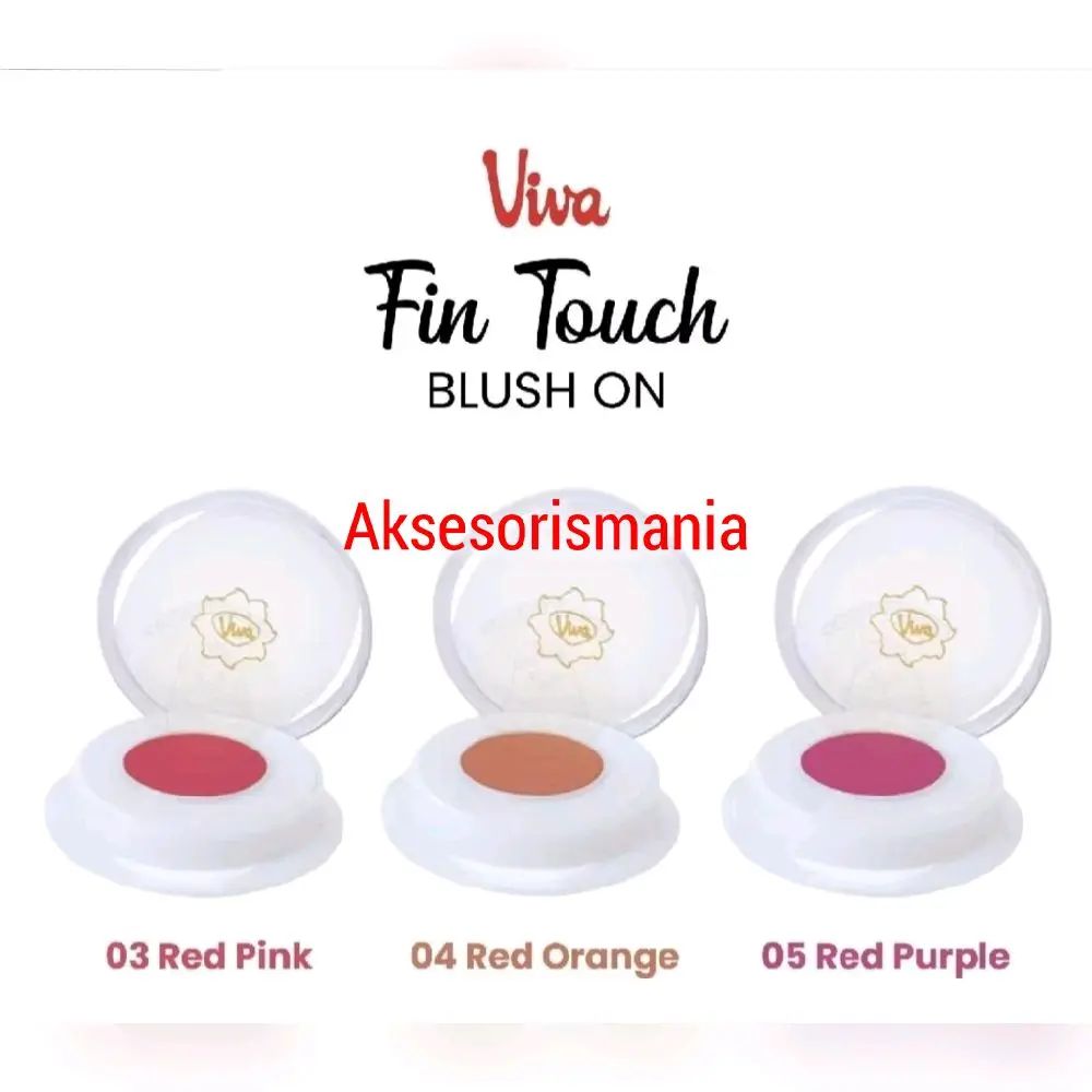 Viva Fin Touch (BLUSH ON) Finishing Touch - 2 gr (tersedia 3 varian warna)