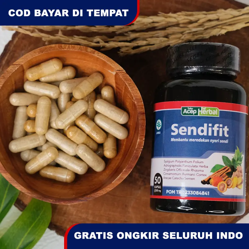SendiFit Original - Herbal Nyeri Sendi Isi 50 Kapsul 8