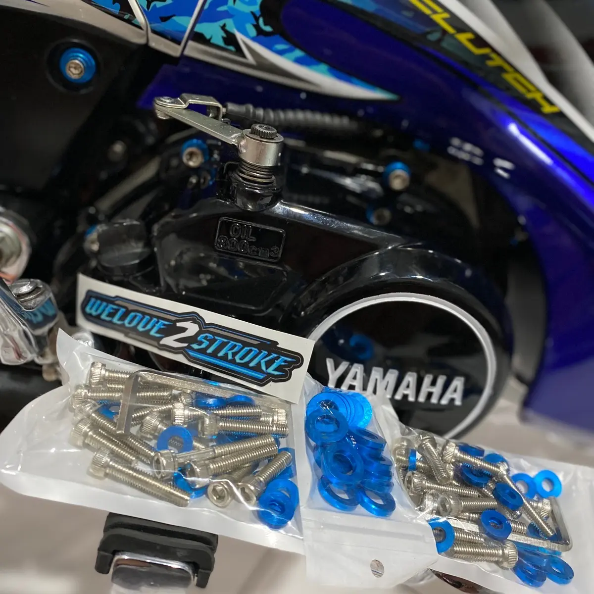 BAUT STANLIS BAK FIZR JUPITER Z RX KING NINJA R  NINJA SS KANAN KIRI DAN PEMANIS RING