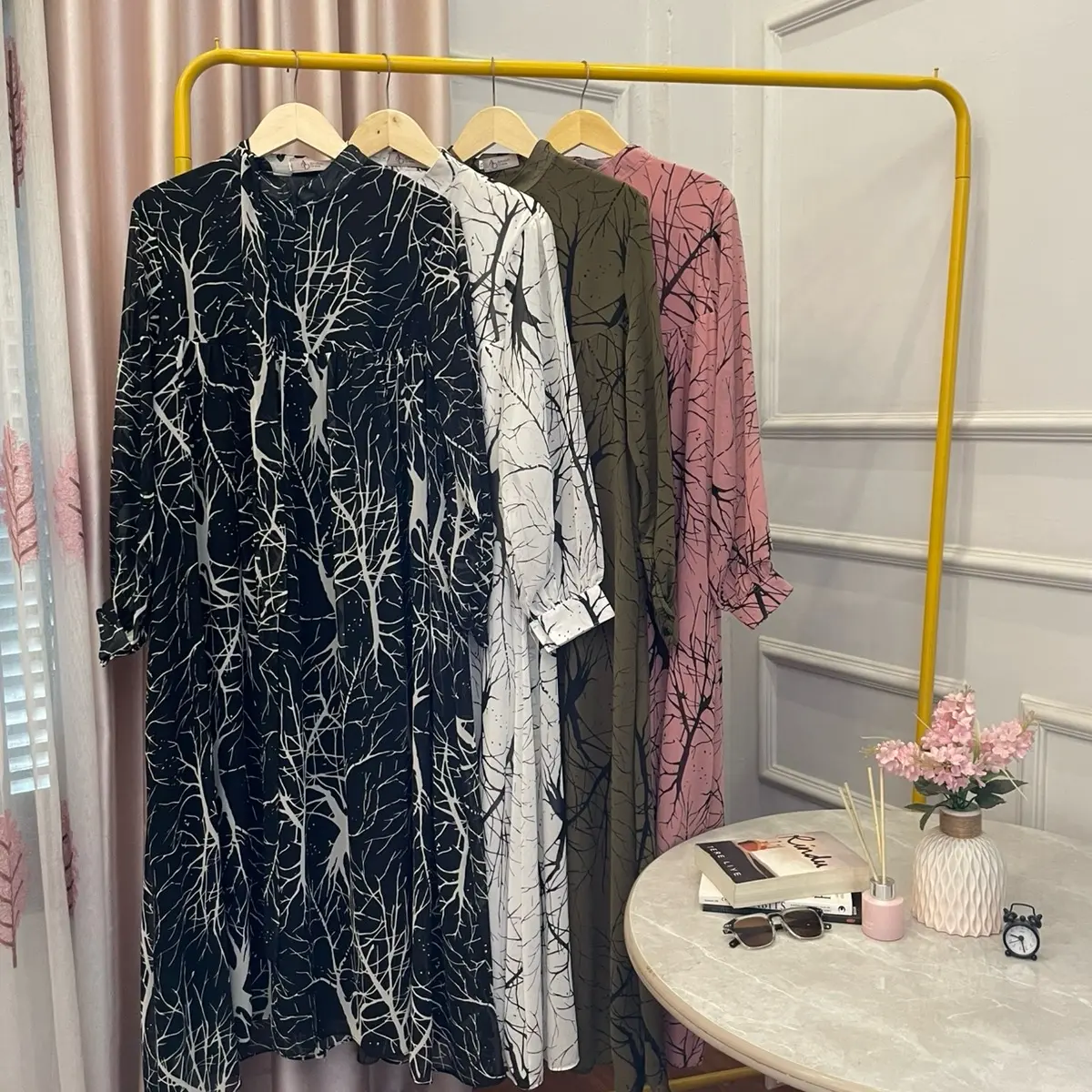 Raisa Dress Gamis Muslimah Gamis Wanita Busui