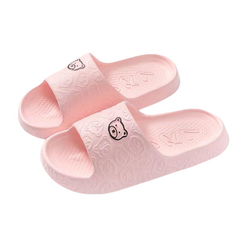 320 Sendal Karet Kartun Beruang Unisex Kekinian Anti Slip Shoes Wanita 6