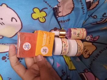 Product Review of cream glowing bpom  siang malam sabun dan serum from 𐙚**ೀ 0