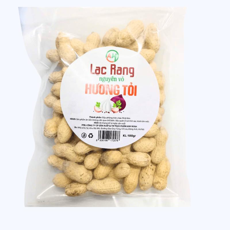 (Thơm ngon) Lạc rang nguyên vỏ nhiều vị chống cay đưa bia cực tốt. 5