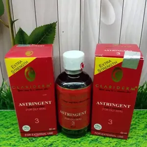 TONER CLARIDREM ORIGINAL 100% ￼CLARIDERM ASTRINGENT Alkohol No.3 ORIGINAL