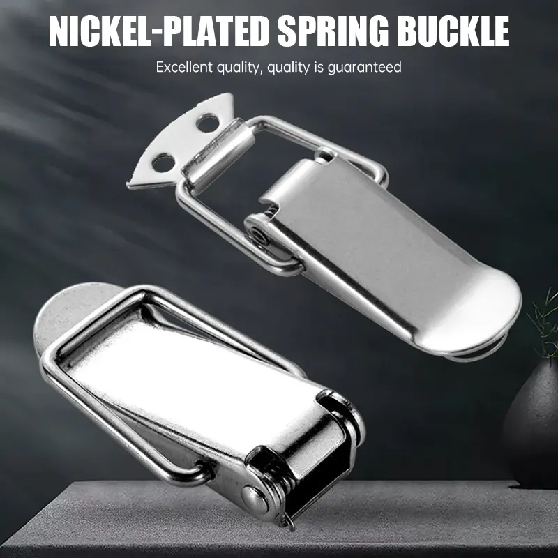 【COD】Kunci Pengait Box 72mm Kuncian Koper Kancing Kunci Spring Pengunci Box Bumper Mobil Bemper Kunci Spring Loaded Toggle Catch Hasp