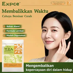 Teh Herbal Expce 9 in 1 - Minuman Kesehatan Alami Formula Lembut untuk Detoks & Segarkan Tubuh