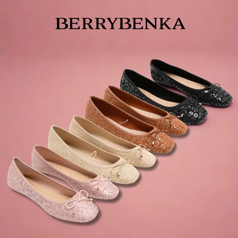 Berrybenka Sepatu Flatshoes Kerja Wanita Sofia Micca Ballerina