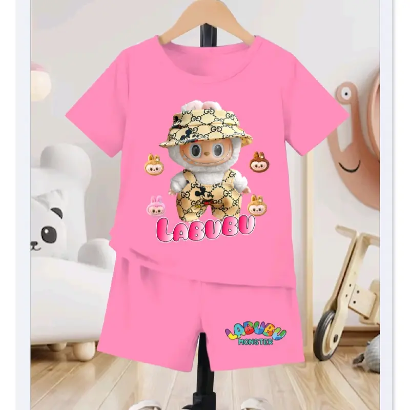 Setelan anak laki laki & perempuan/ fashion anak terbaru lengan pendek umur 1-4 TH 6
