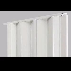 Anugrah Bersama Gordyn Pintu Lipat PVC Pembatas Ruangan Folding Door Tinggi 2,20m Harga Per 10cm Bisa Untuk Kamar Mandi
