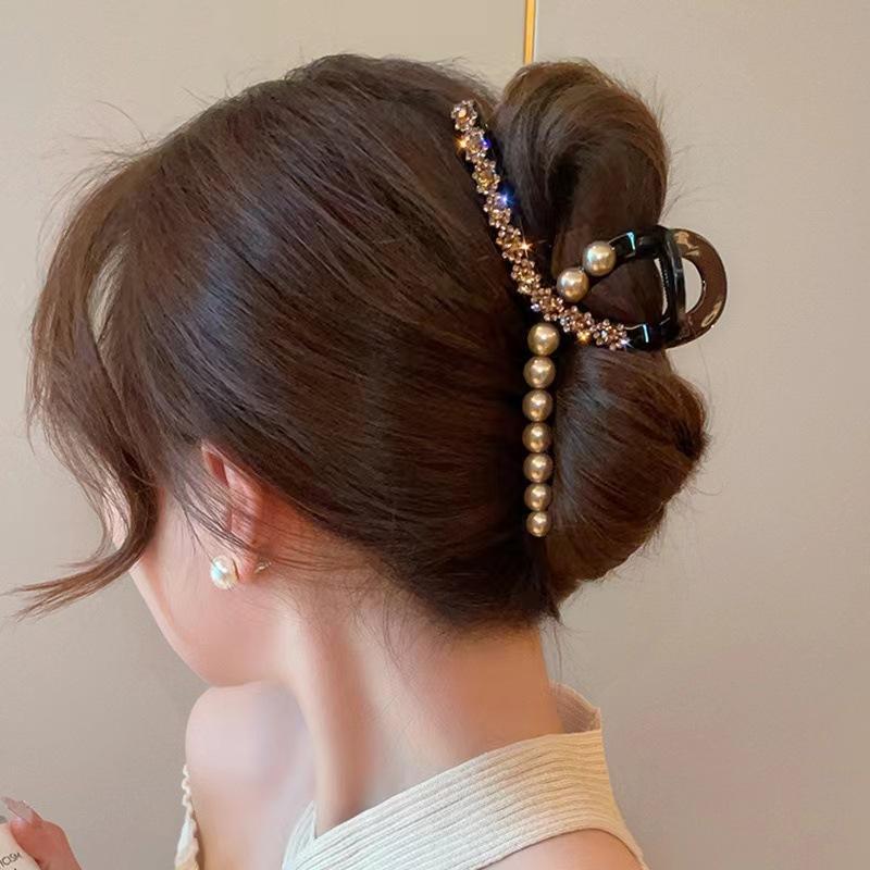 Kẹp Tóc Sang Trọng Phong Cách Hàn Quốc Mới Kẹp Cá Mập Thời Trang Tối Giản Cho Nữ